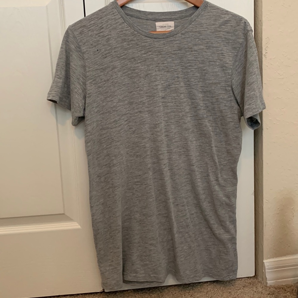Mens Plain Gray Tee